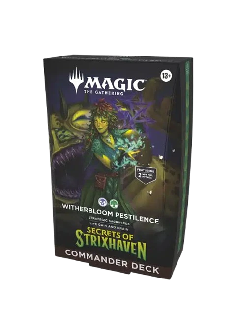 Commander Deck Secrets of Strixhaven of Witherbloom Pestilence