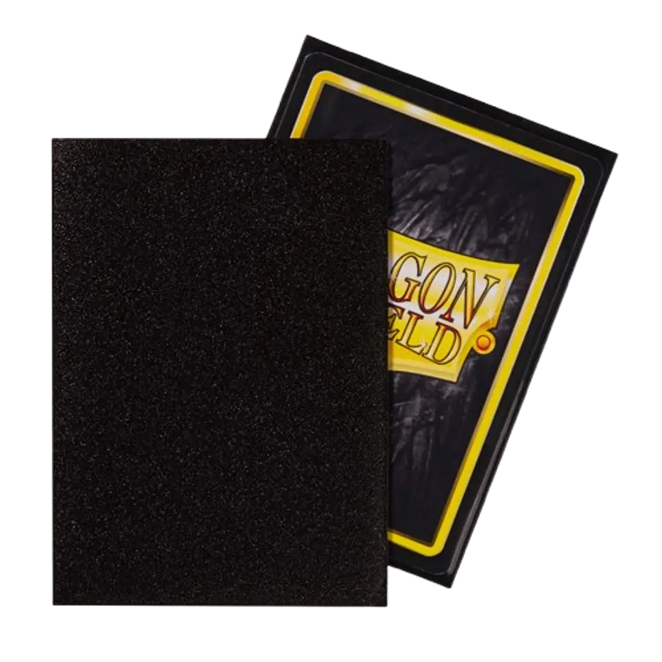 Dragon Shield - Sleeves Standard Size Matte (100) - Jet 2