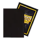 Dragon Shield - Sleeves Standard Size Matte (100) - Black - Miniatura 3