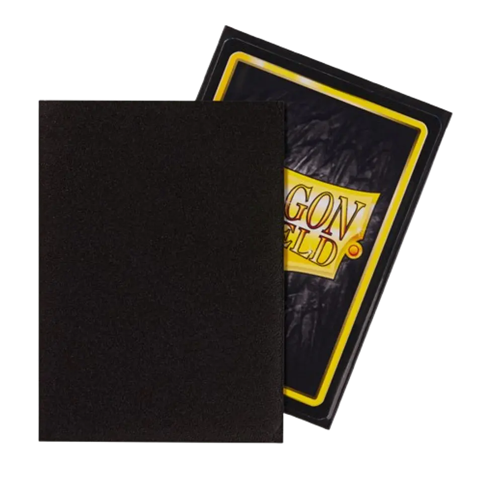 Dragon Shield - Sleeves Standard Size Matte (100) - Black 3