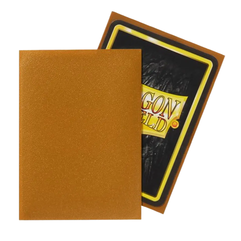 Dragon Shield - Sleeves Standard Size Matte (100) - Gold 3