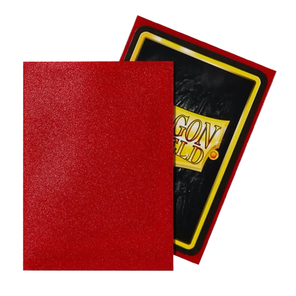 Dragon Shield - Sleeves Standard Size Matte (100) - Ruby 3