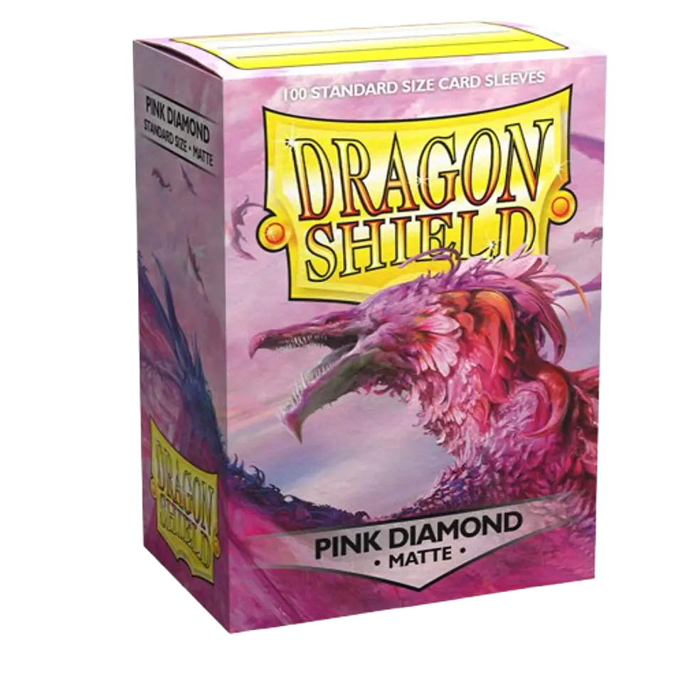 Dragon Shield - Sleeves Standard Size Matte (100) - Pink Diamond 1