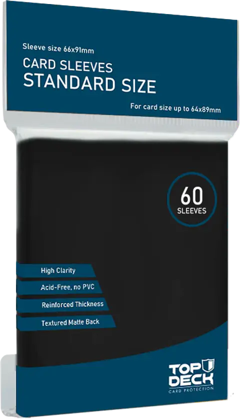 Protector Estandar Negro Top Deck