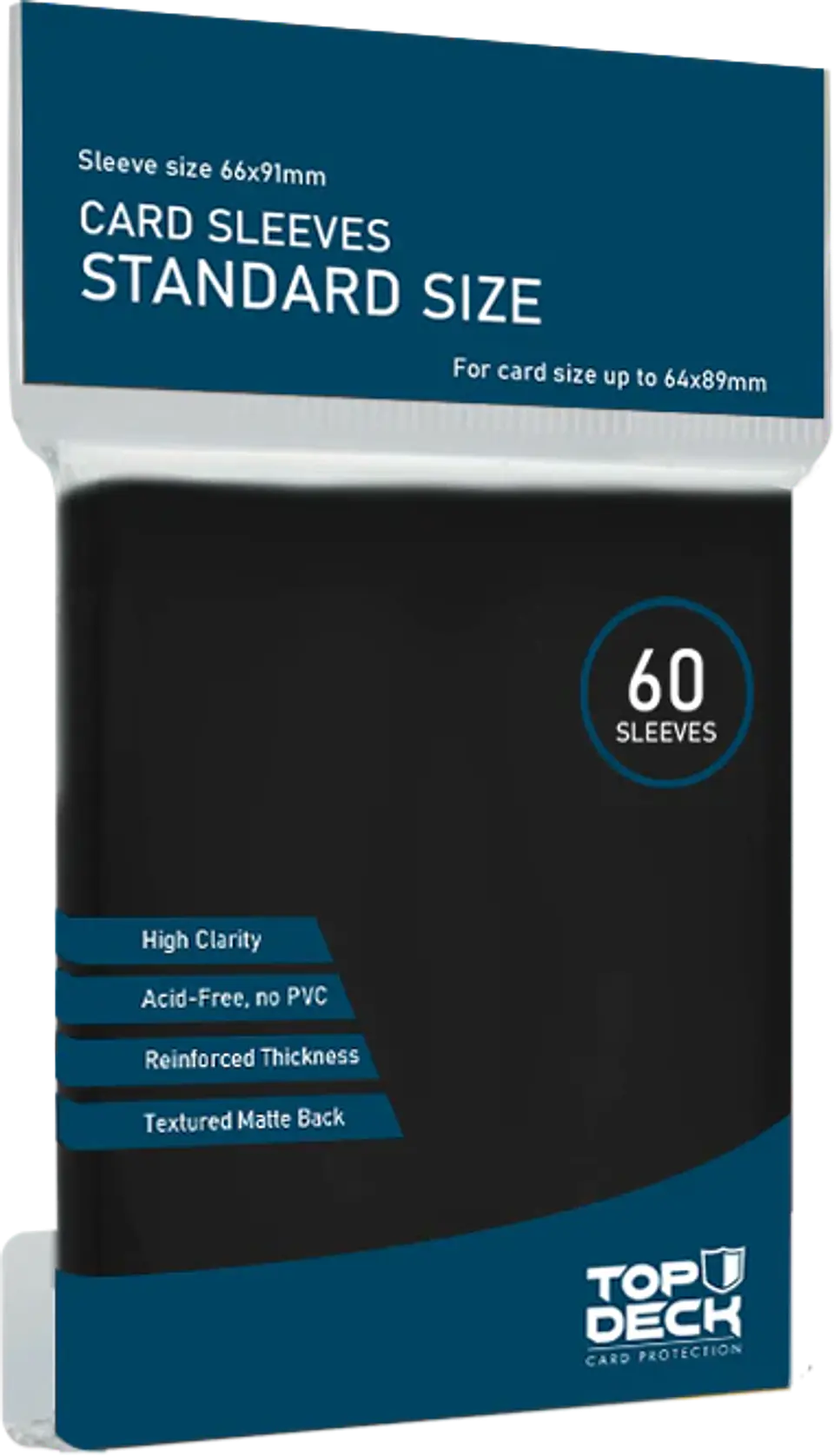 Esenciales | TOPDECK Standard 66x91mm Negros 1