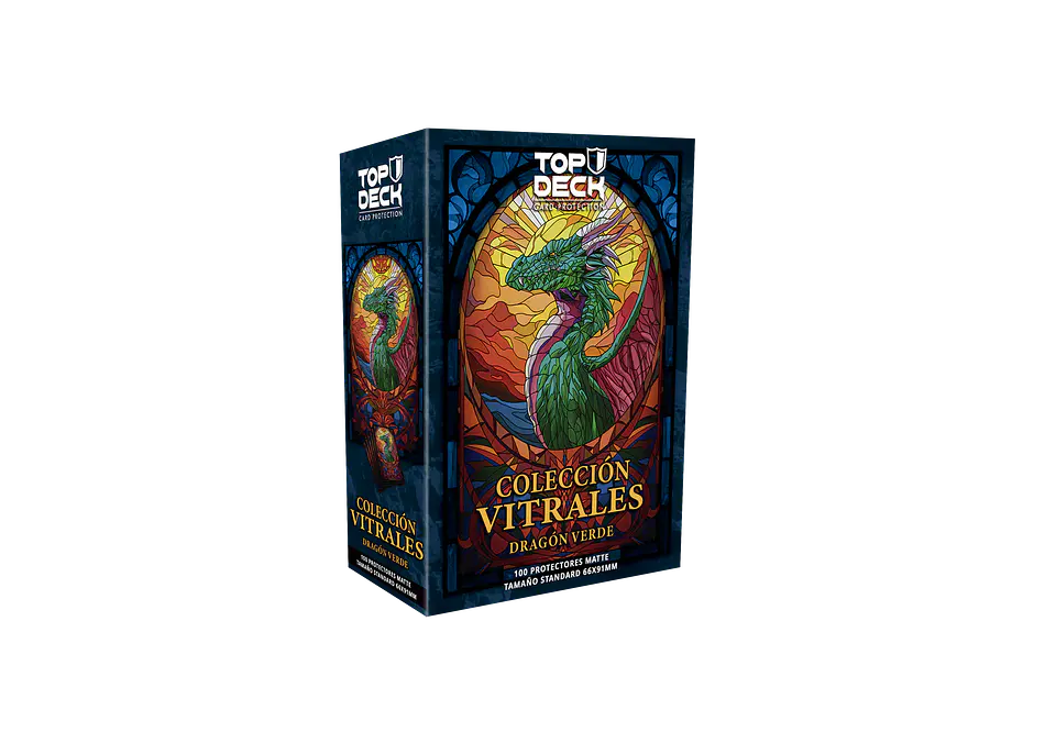 Protectores Standard | Colección Vitrales - Dragón Verde 1