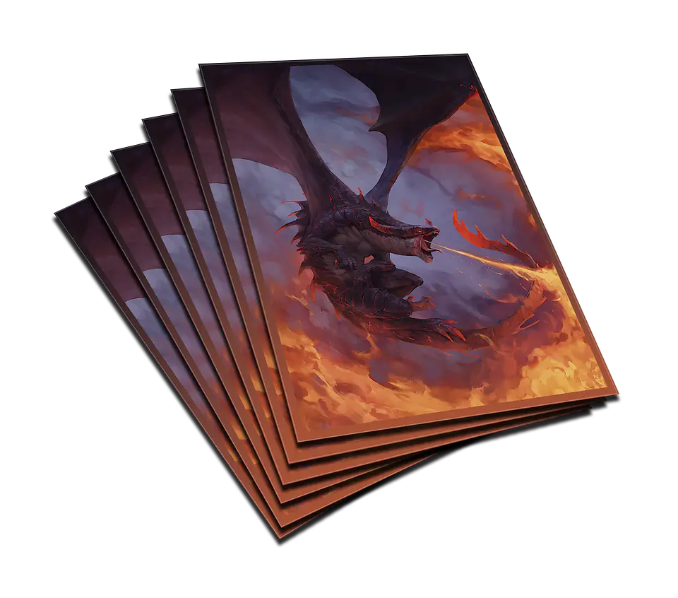 Protectores Standard | Colección Dragones - Dragón de Fuego 2