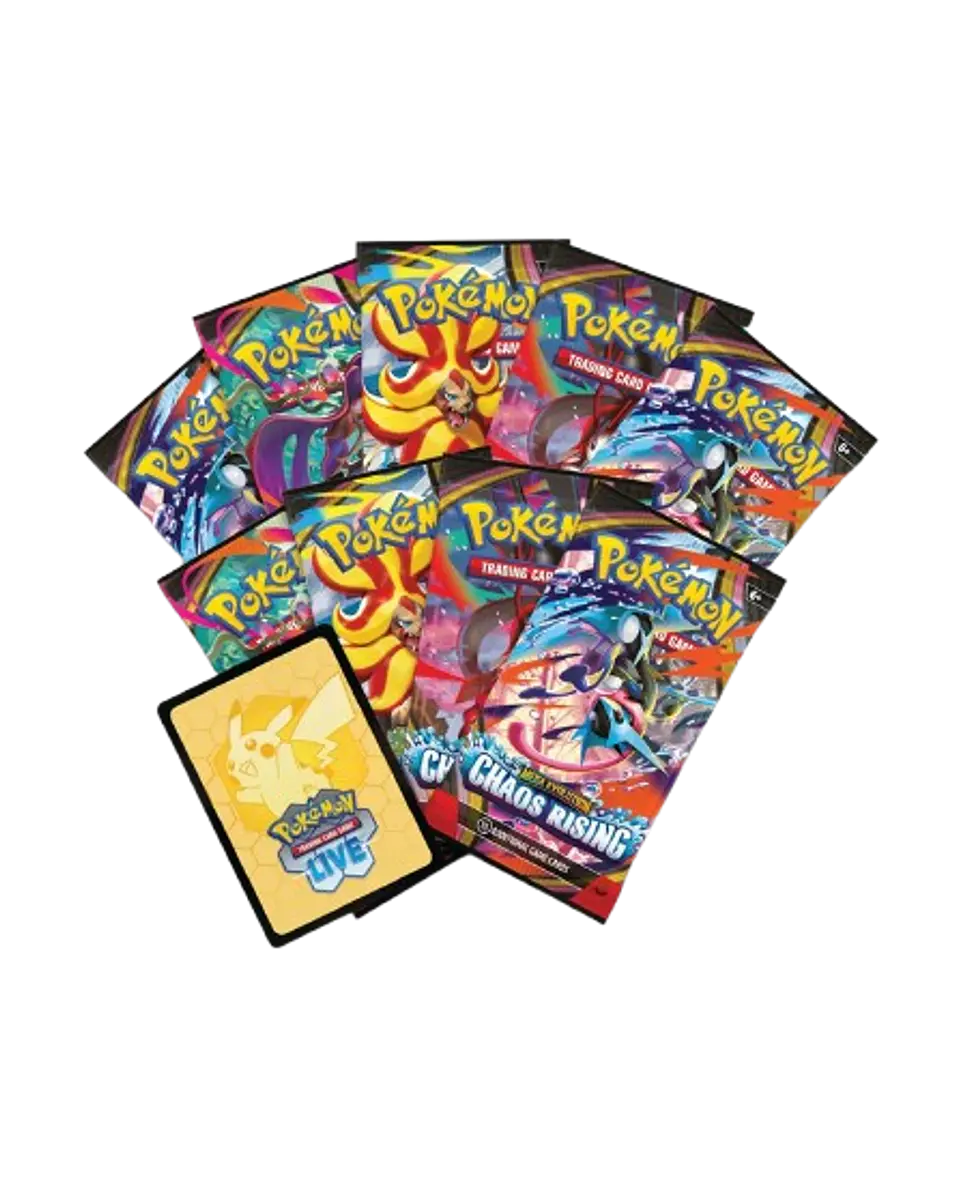 Elite Trainer Box de Pokémon TCG: Mega Evolution – Chaos Rising 2