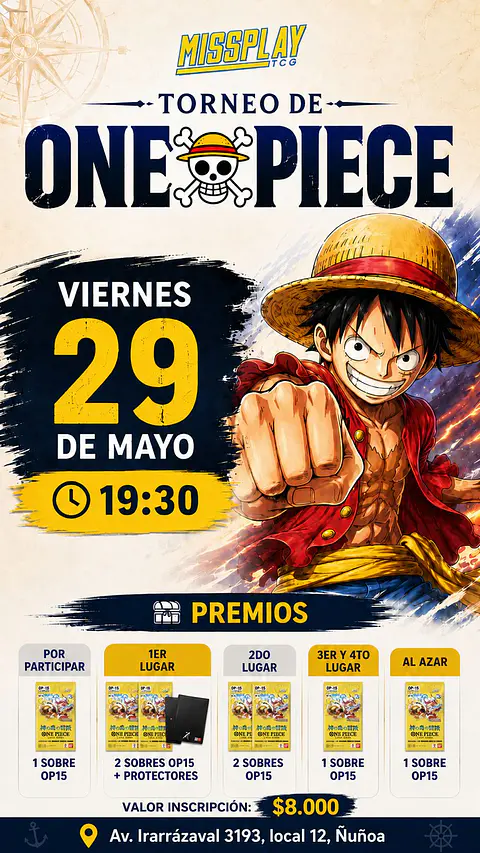 Torneo One Piece TCG 