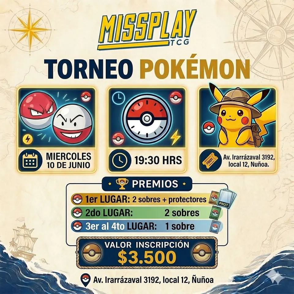 Torneo Pokemon casual  1