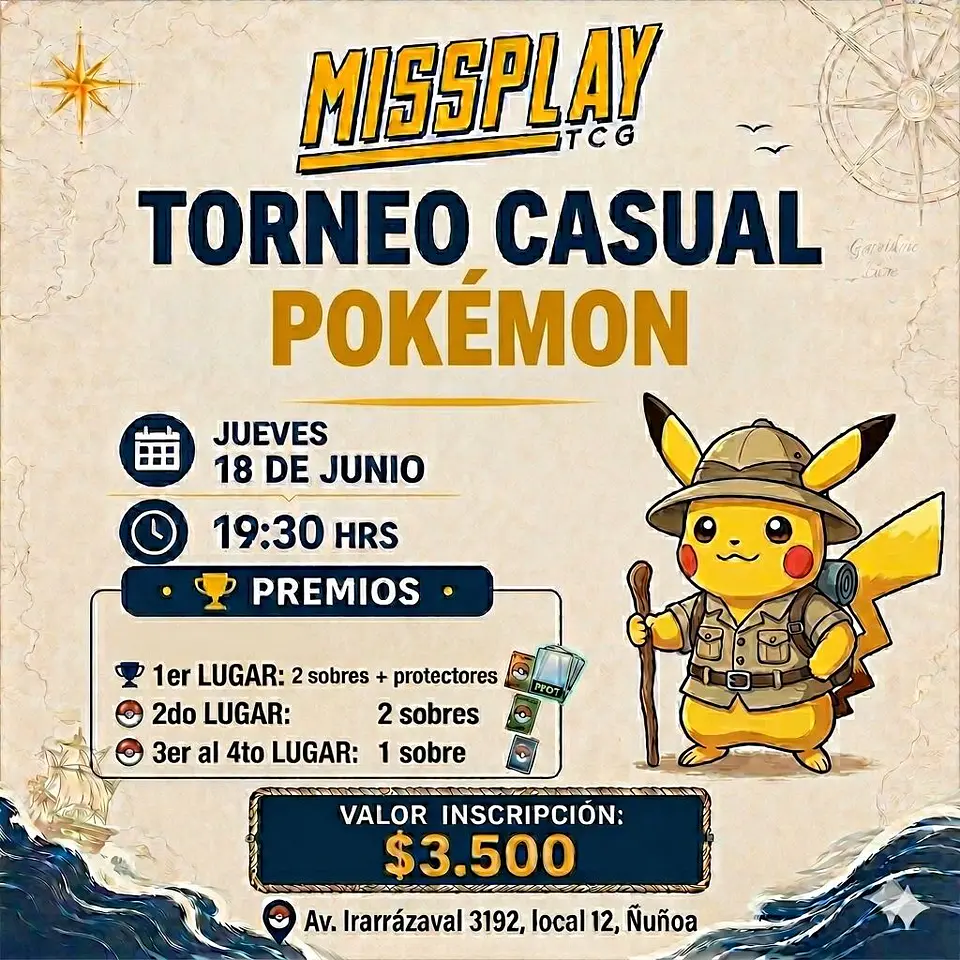 Torneo Pokemon casual  1