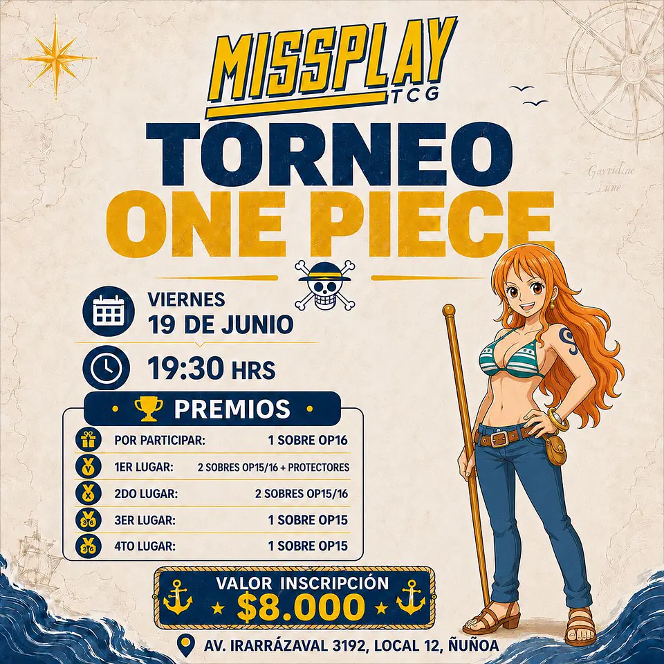 Torneo One Piece TCG 1