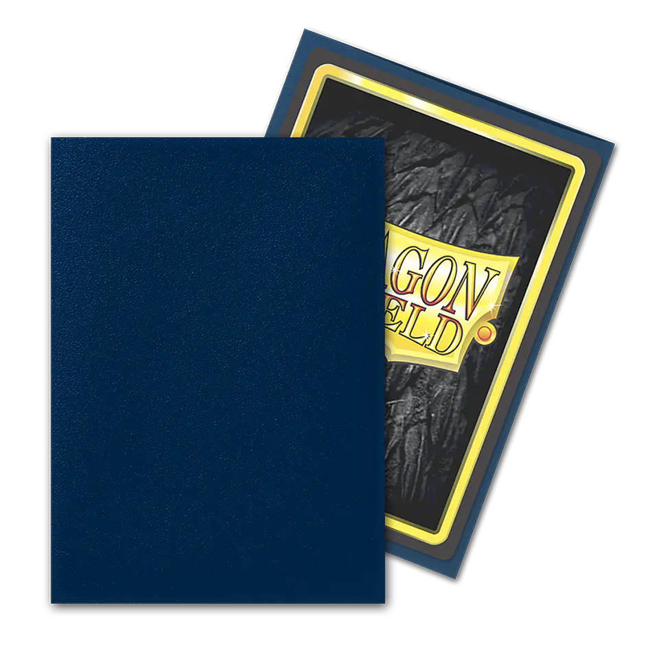 Dragon Shield - Sleeves Standard Size Matte (100) - Midnight Blue 2