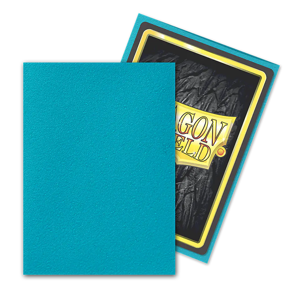 Dragon Shield - Sleeves Standard Size Matte (100) - Turquoise 3