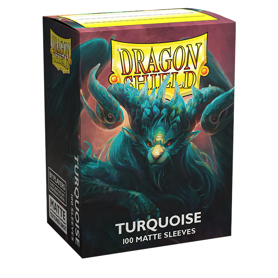 Dragon Shield - Sleeves Standard Size Matte (100) - Turquoise 1