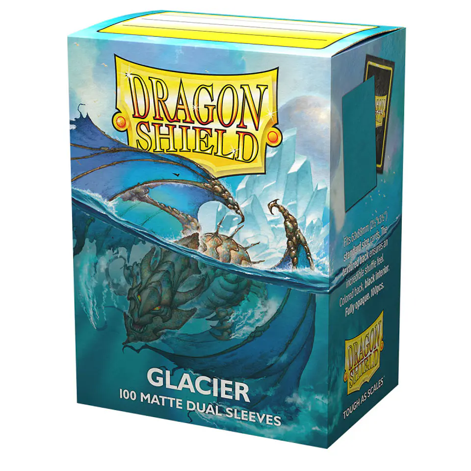 Dragon Shield - Sleeves Standard Size Matte (100) - Glacier 2