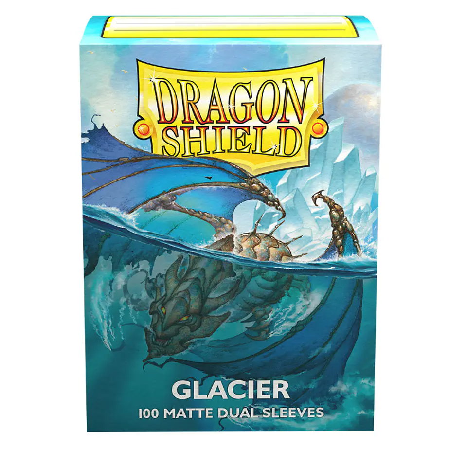 Dragon Shield - Sleeves Standard Size Matte (100) - Glacier 3