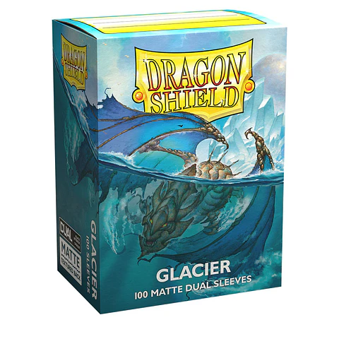 Dragon Shield - Sleeves Standard Size Matte (100) - Glacier