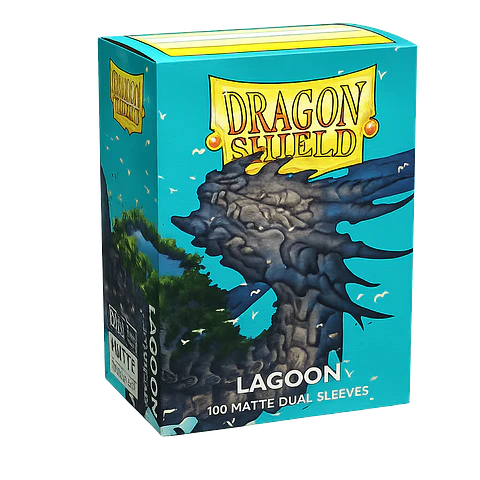 Dragon Shield - Sleeves Standard Size Matte (100) - Lagoon