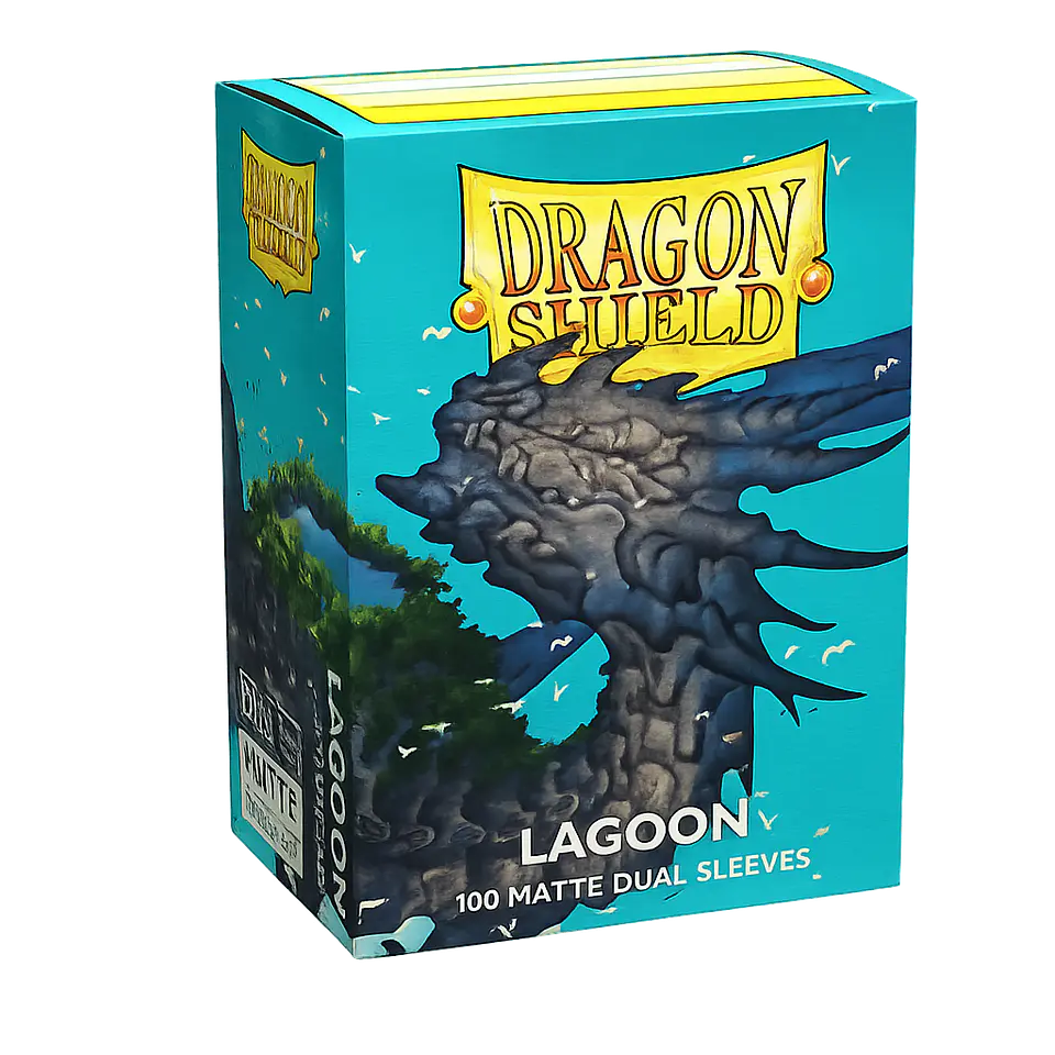 Dragon Shield - Sleeves Standard Size Matte (100) - Lagoon 1
