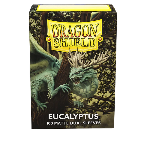 Dragon Shield - Sleeves Standard Size Matte (100) - Eucalyptus