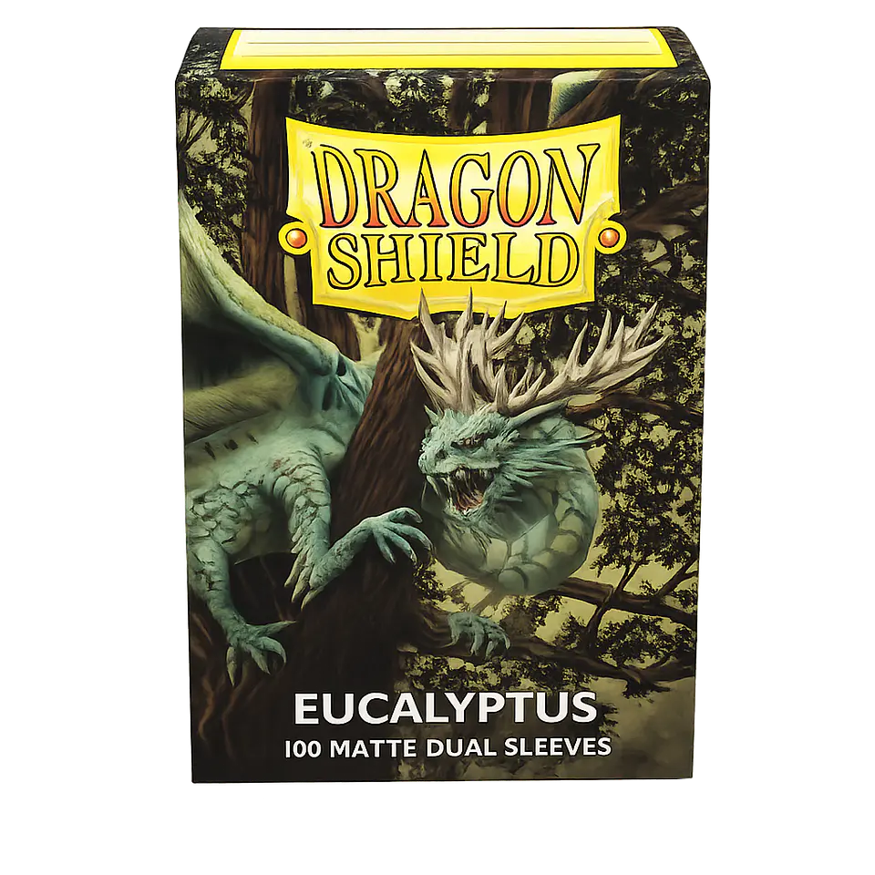 Dragon Shield - Sleeves Standard Size Matte (100) - Eucalyptus 1
