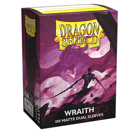 Dragon Shield - Sleeves Standard Size Matte (100) - Wraith