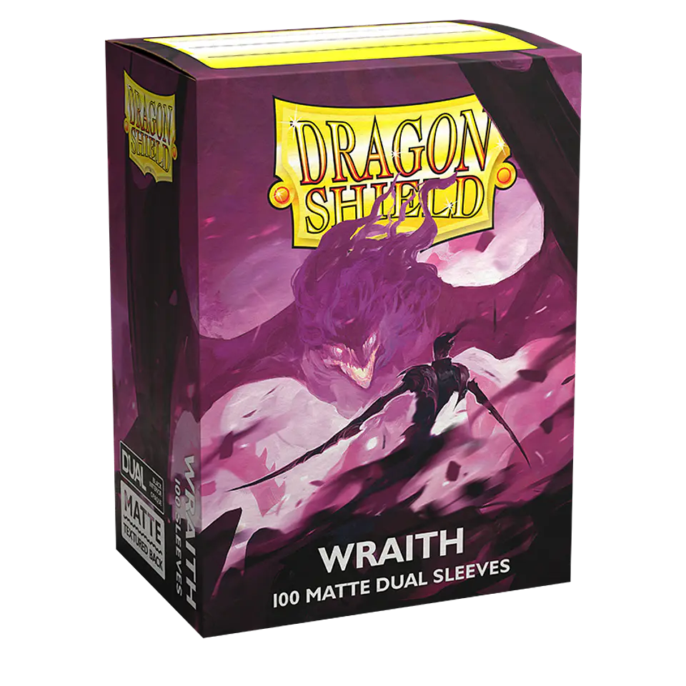 Dragon Shield - Sleeves Standard Size Matte (100) - Wraith 1