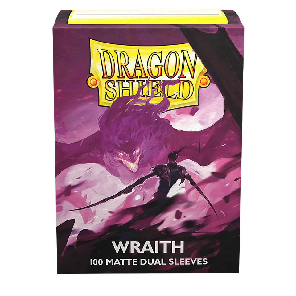 Dragon Shield - Sleeves Standard Size Matte (100) - Wraith 2
