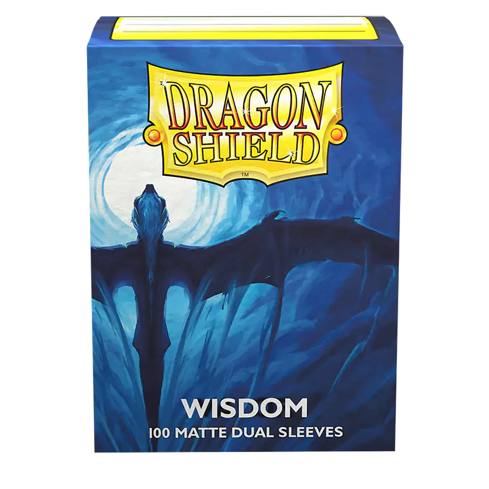 Dragon Shield - Sleeves Standard Size Matte (100) - Wisdom 3