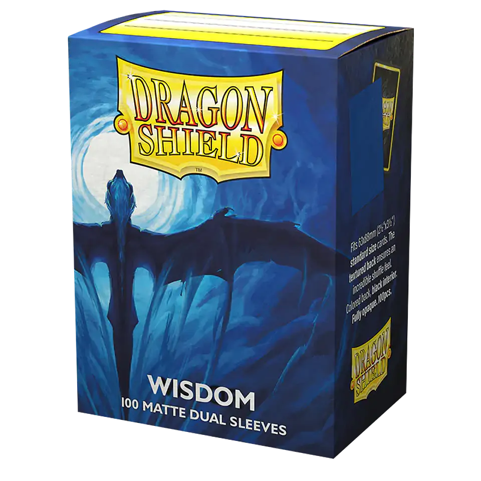 Dragon Shield - Sleeves Standard Size Matte (100) - Wisdom 4