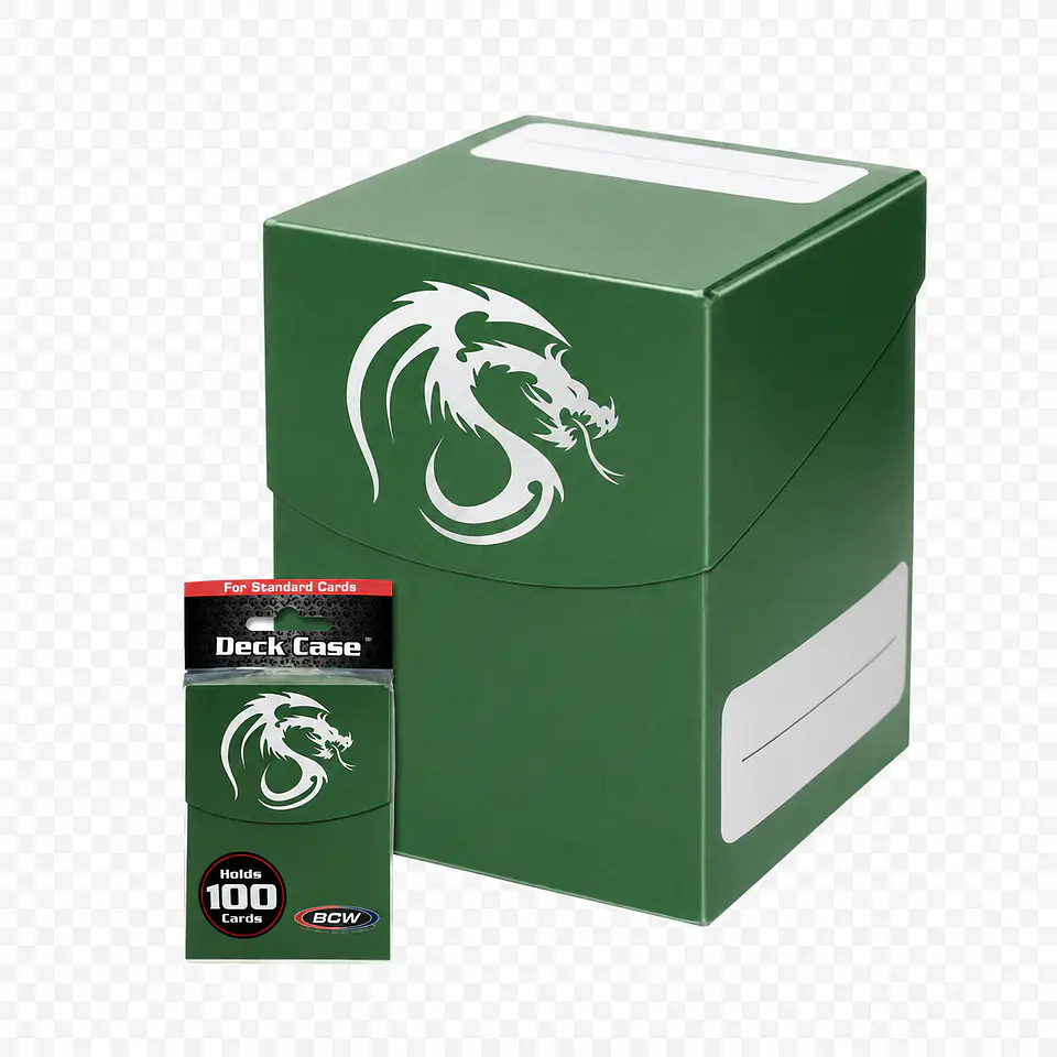 BCW - Gaming Deck Case Large - Green 1