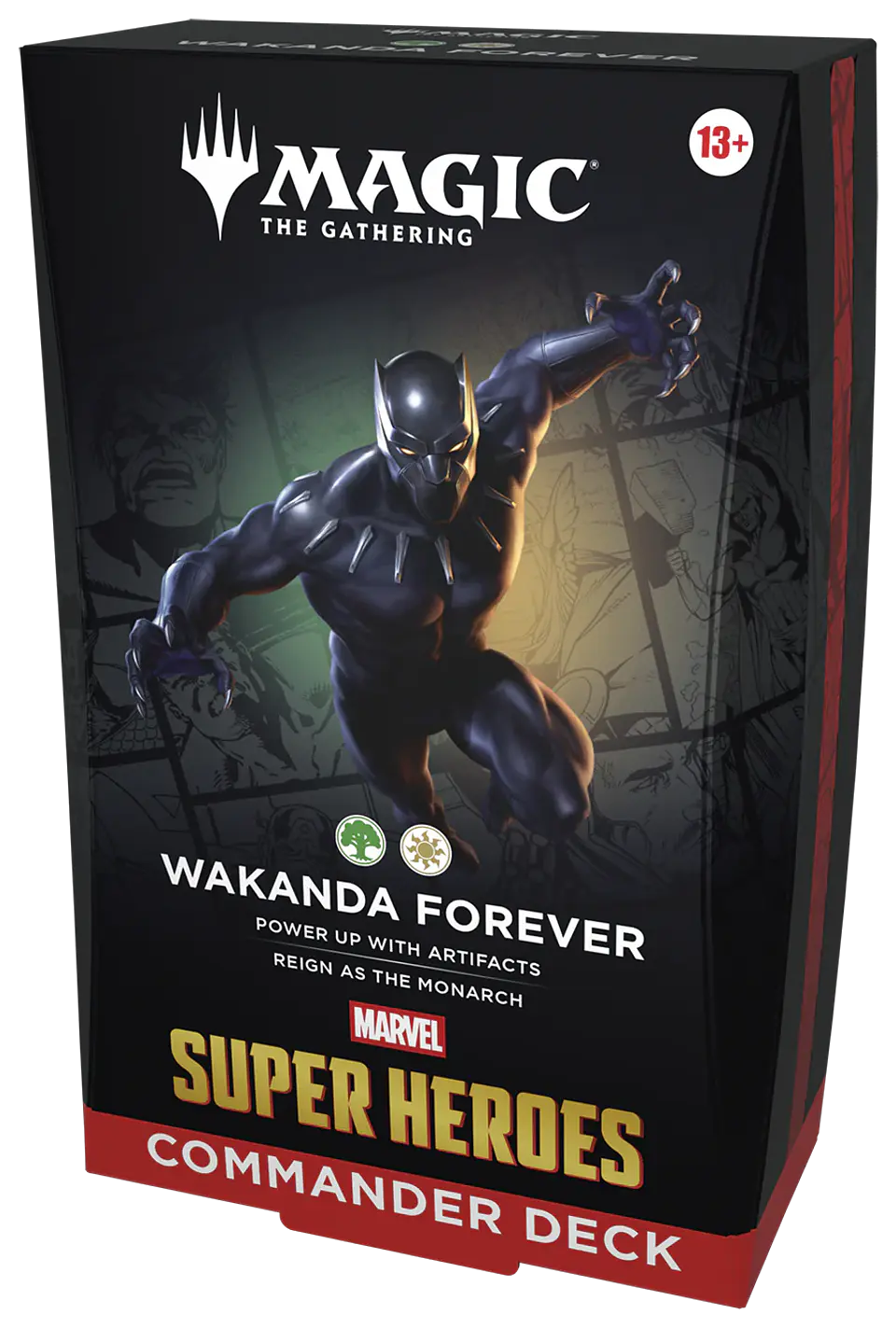 Marvel Super Heroes - Commander Deck Inglés (Wakanda Forever) 1