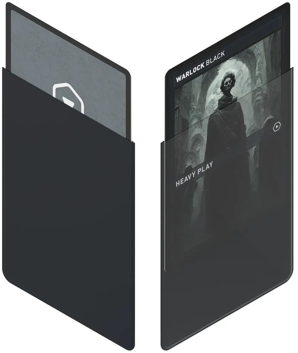 Protector Estandar Curvo Warlock  1
