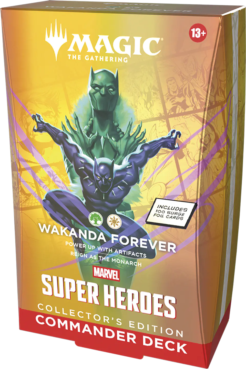 Premium Commander Deck Marvel Super Heroes - Wakanda Forever 1