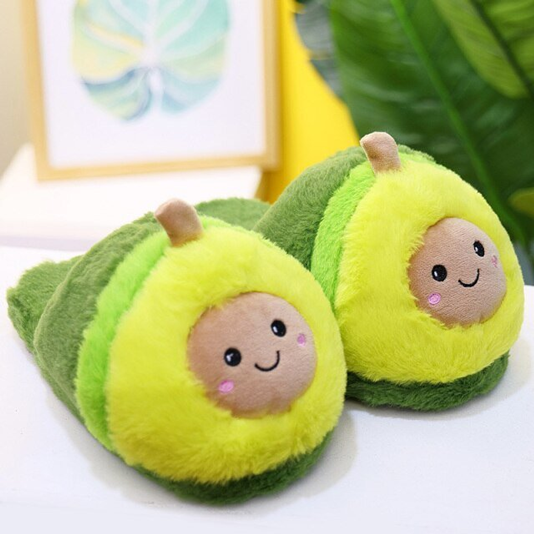 Pantuflas palta kawaii 4
