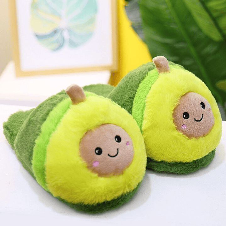 Pantuflas palta kawaii 4
