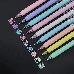 Set Libreta Negra y Lápices