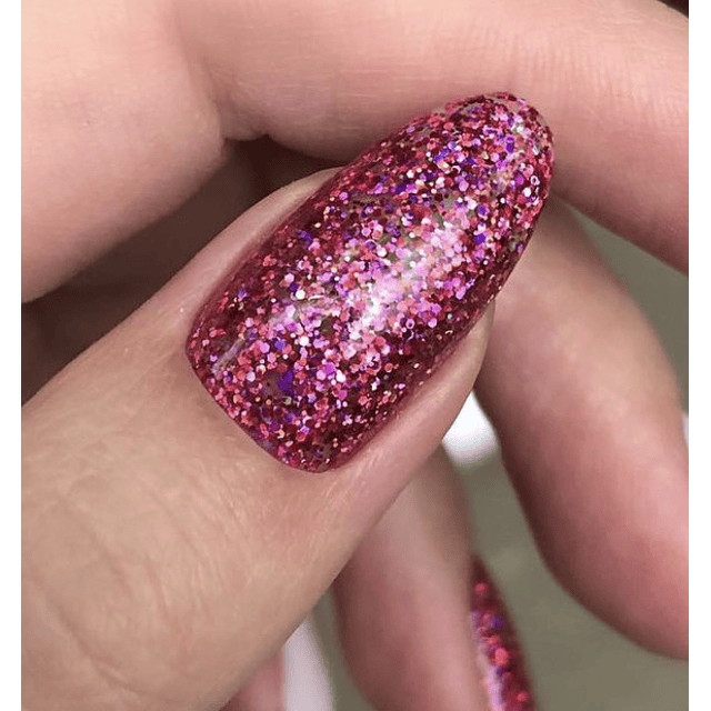 GEL PLAY GLITTER RASPBERRY 4GR