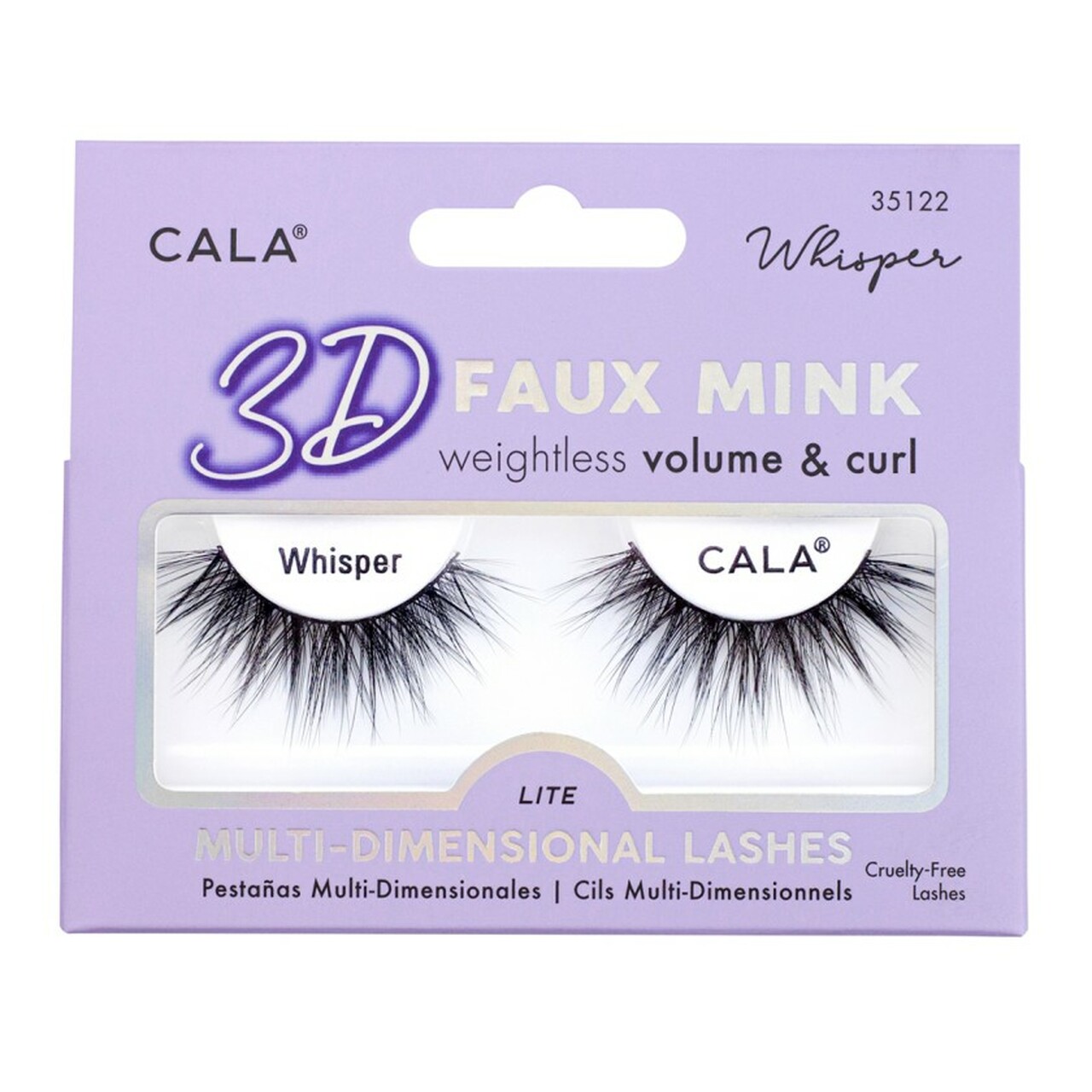 3D Faux Mink Lashes : WHISPER 1