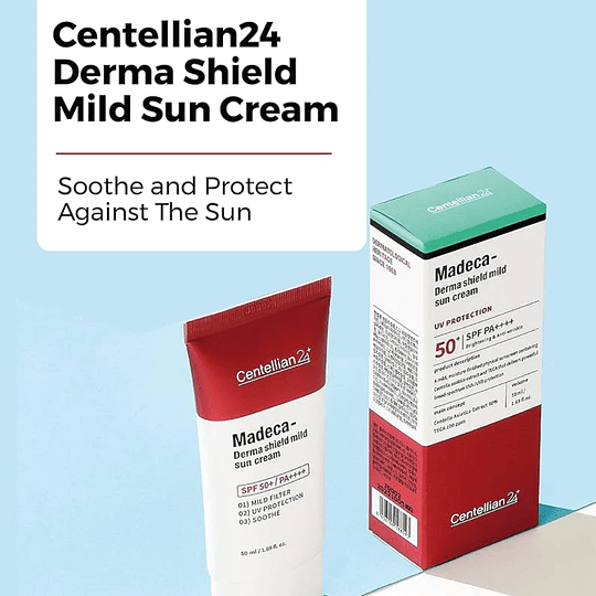 Madeca Derma Shield Mild Sun Cream SPF50+ PA++++