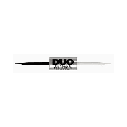 DUO 2-In-1 Brush-On Striplash Adhesive, Dark and Clear
