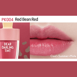 Dear Darling Water Gel Tint Ice Cream - PK004 Red Bean