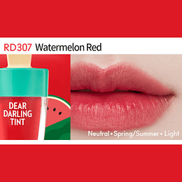 Dear Darling Water Gel Tint Ice Cream - RD307 Watermelon
