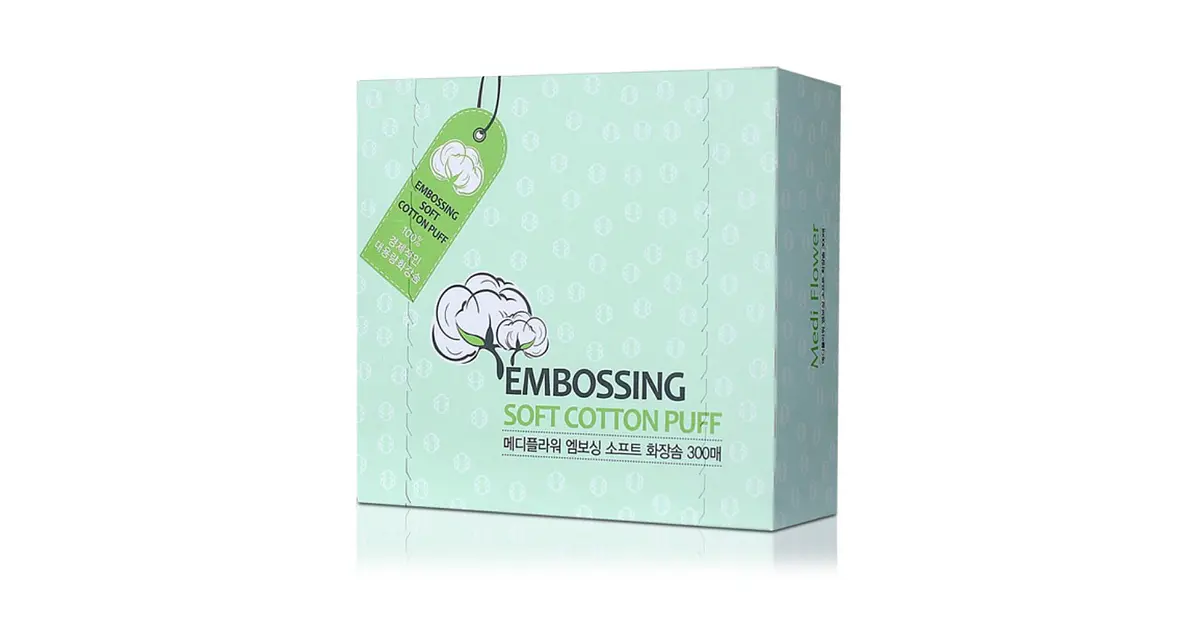 Embossing Soft Cotton Puff