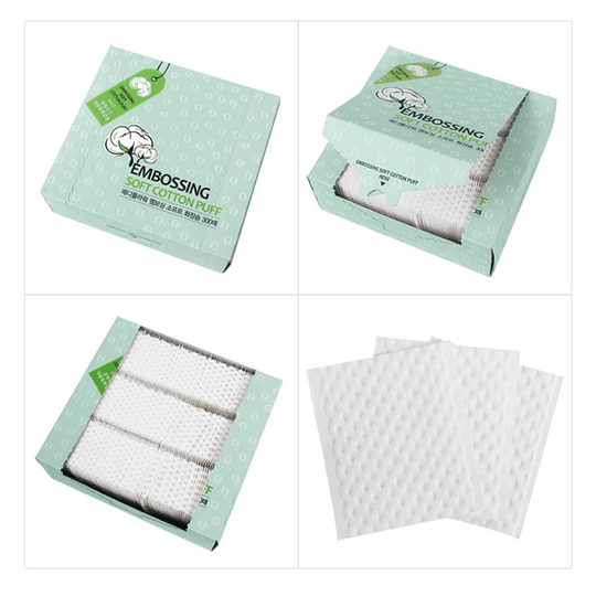 Embossing Soft Cotton Puff