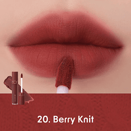 Zero Velvet Tint Autumn Knit Series - 20 Berry Knit