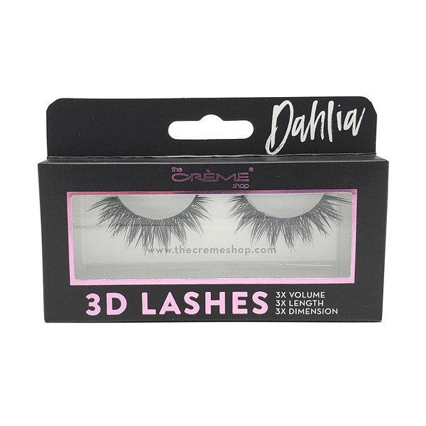 3D Faux Mink Lashes in DAHLIA