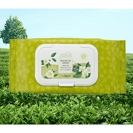 Healing Tea Garden Green Tea Cleansing Tissue