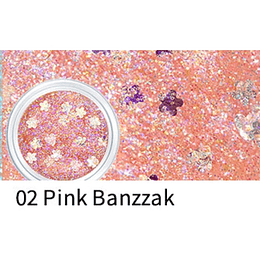 Jelly Glitter - 02 Pink Banzzak